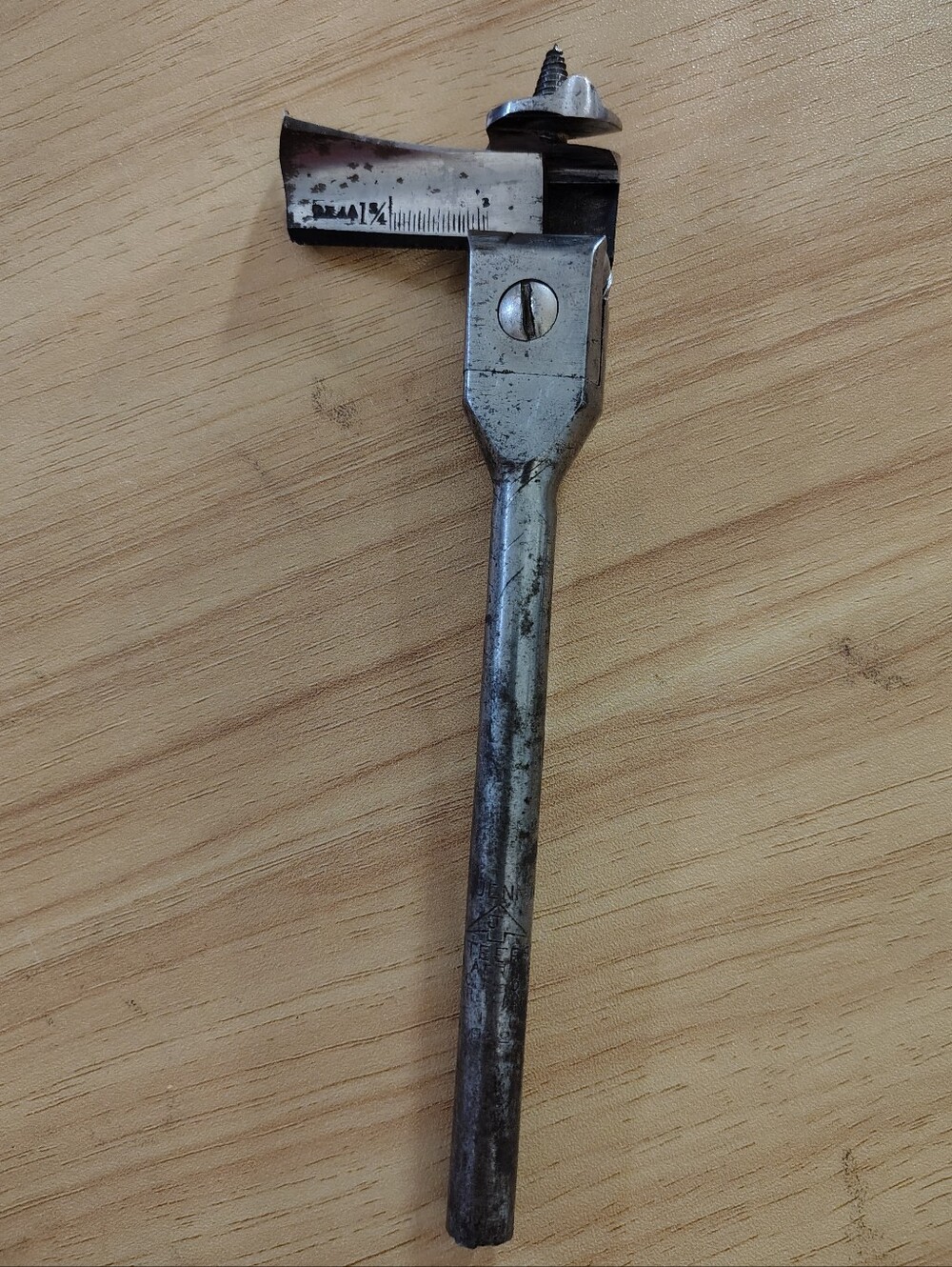 Vintage CE Jennings Steers Patent Expansive Auger Bit - Professionally Sharpened